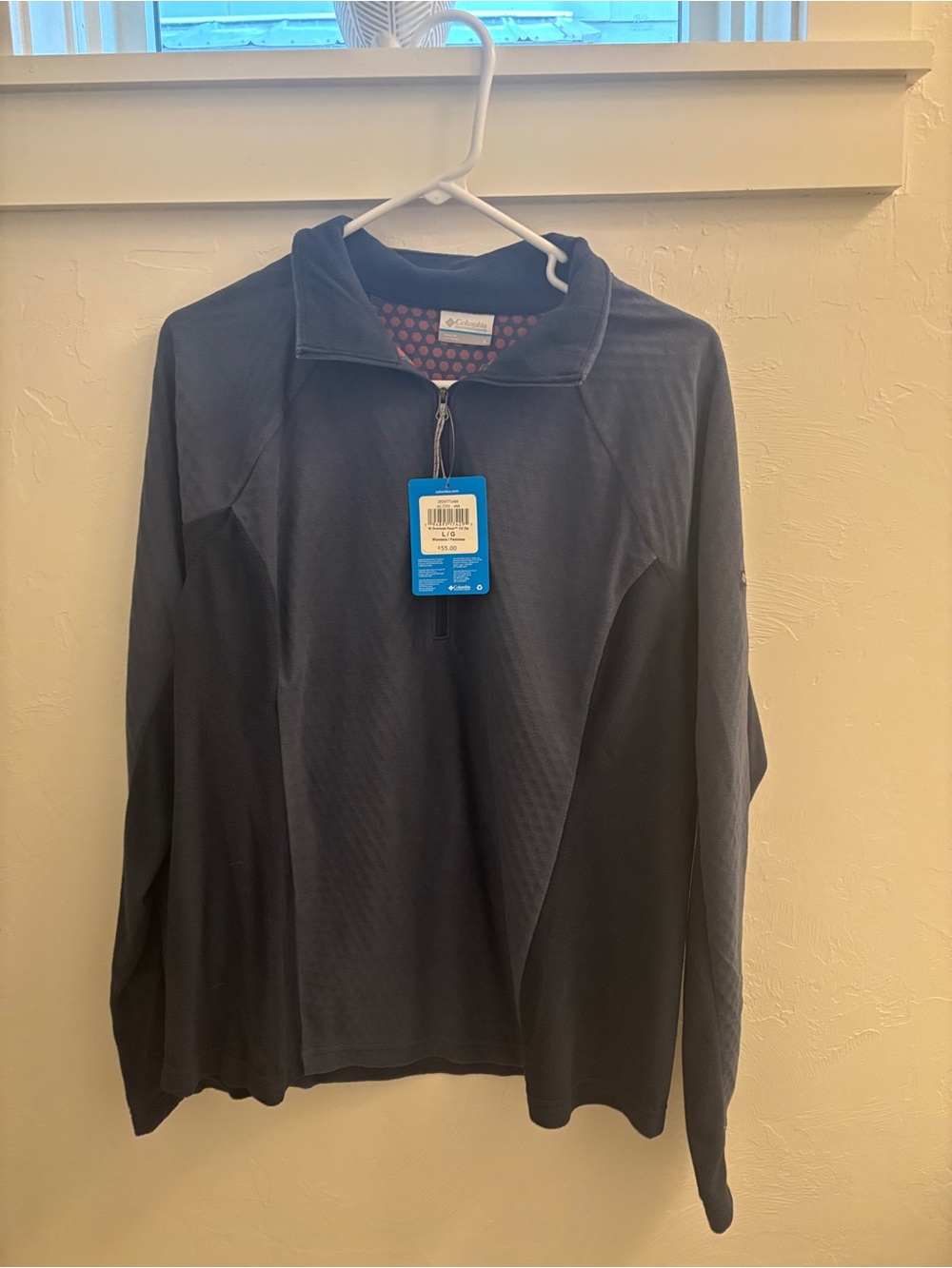 Columbia Navy Blue Women's Quarter-Zip Utility Jacket
